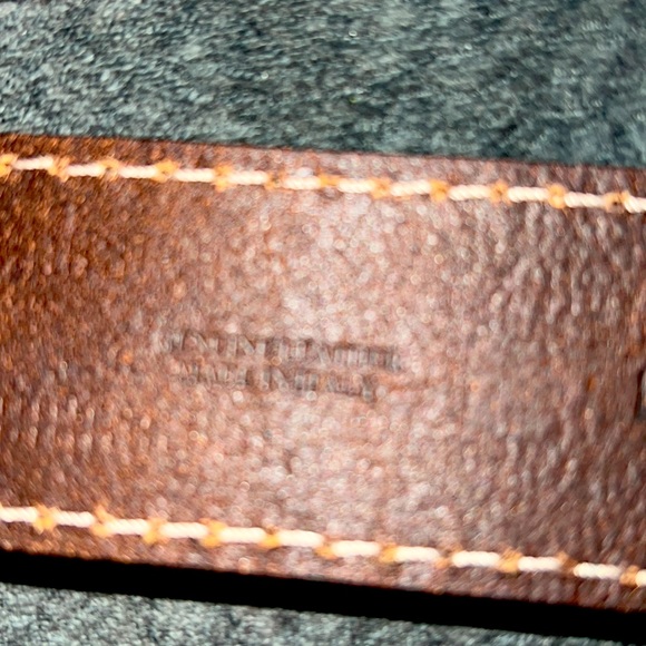 Breton Leather Belt - Picture 5 of 6